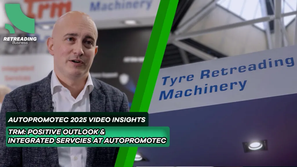Retreading Business Autopromotec 2025 Video Insights Episode 8, featuring Jacopo Brunelli from TRM.